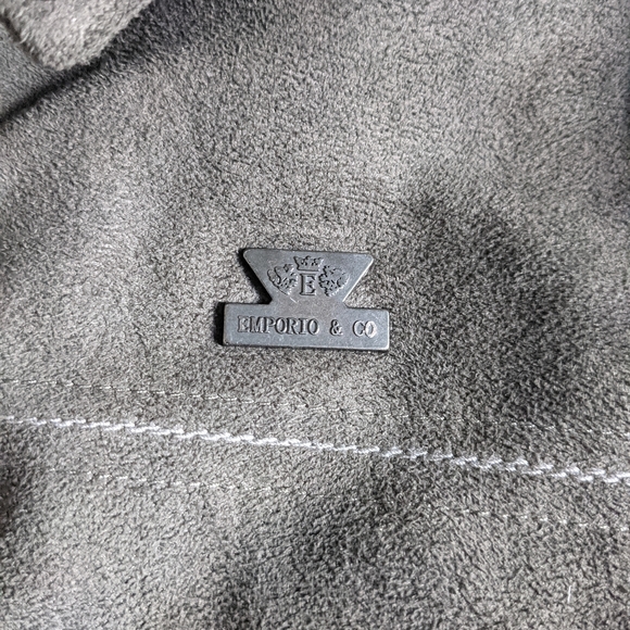 Emporio&Co Suede Full Zip Fashionista Jacket - Picture 4 of 11